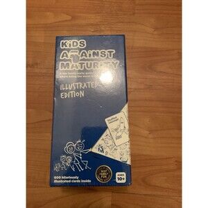 Kids Against Maturity Card Game Illustrated Edition